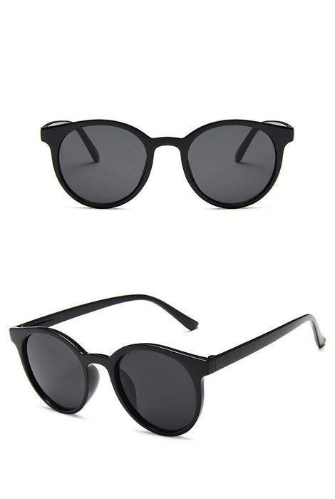 Women's Oversized 'Tan' Round Sunglasses