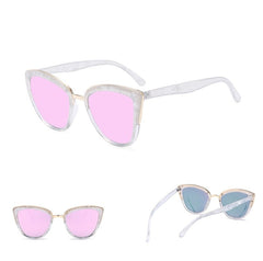 Women's Cat Eye 'Appeal' mirror sunglasses