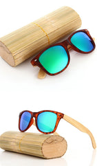 Men's Polarized 'Ludwig Sun' Wooden Sunglasses