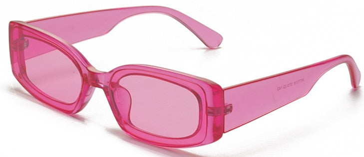 Women's Vintage Goggle 'Morning Kale' Plastic Sunglasses