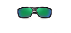 Men's Vintage Rectangle 'Hitman' Plastic Sunglasses