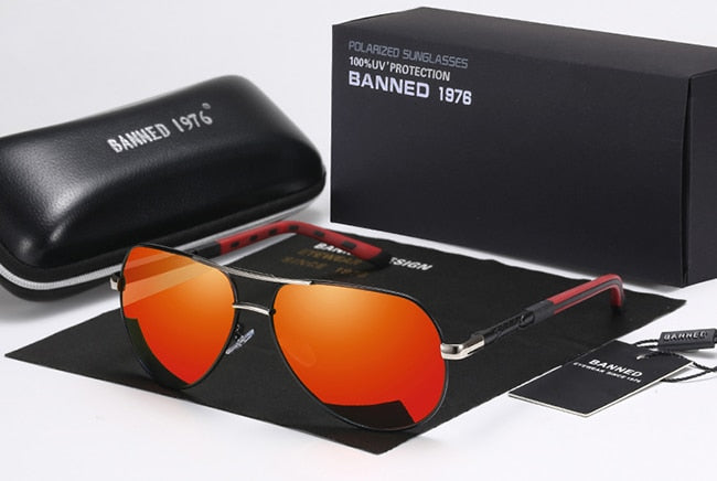 Men's Anti Glare 'Drift' Aluminum Sunglasses