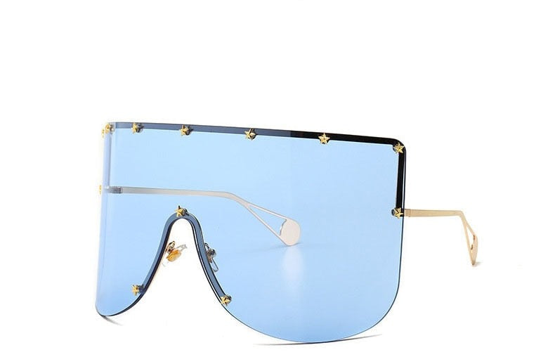Women's Oversized ' Shield Sunglasses