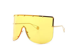 Women's Oversized ' Shield Sunglasses