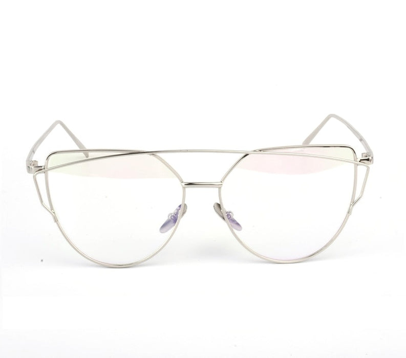 Women's Cat Eye 'The Glam' Metal Sunglasses