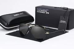 Men's Aviator 'Turbo' Cool Driving Sunglasses