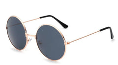 Men's Classic Round 'Circles' Metal Sunglasses