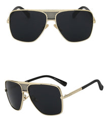 Men's Oversized Aviator 'Boss M' Metal Sunglasses