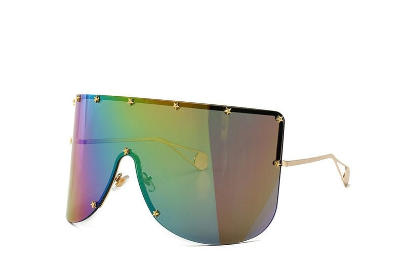 Women's Oversized ' Shield Sunglasses