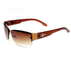 Men's Vintage Square  "Funky Cowboy" Plastic Sunglasses