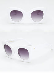 Women's Retro Cat Eye 'Funky Shades' Plastic Sunglasses