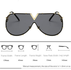 Women's Oversized 'The Stylish' Sunglasses