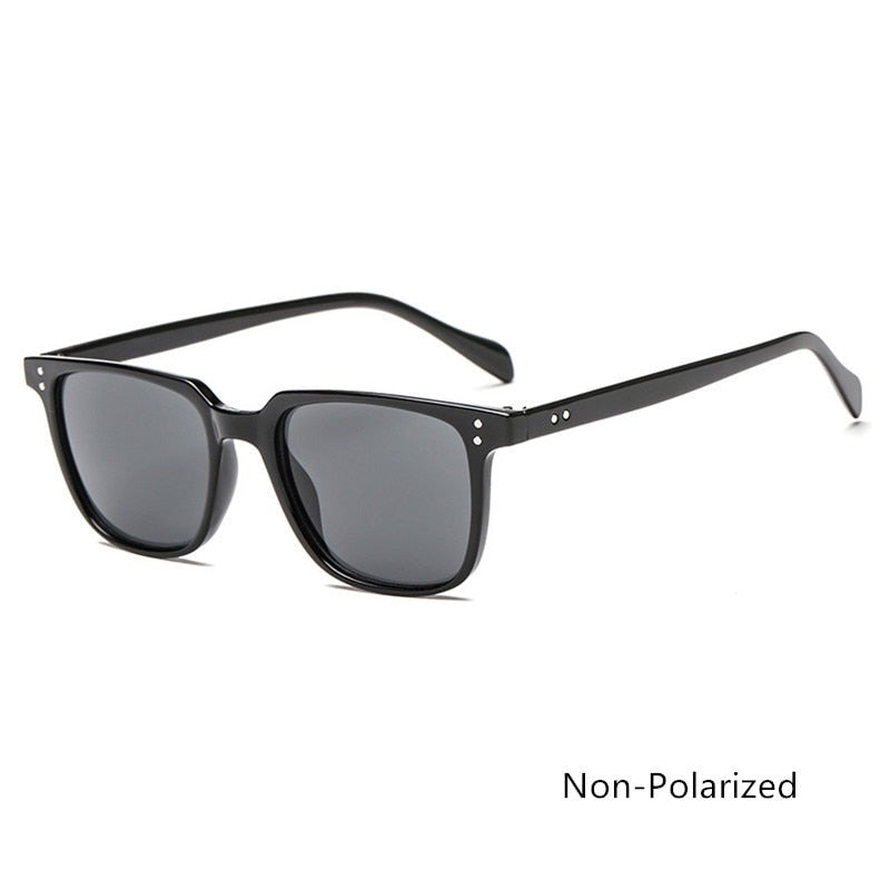 Men's Square 'Joni' Plastic Sunglasses