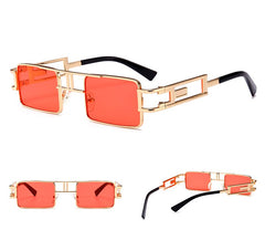 Men's Rectangular 'Snowshades' Gradient Sunglasses