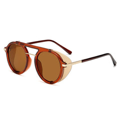 Women's Round 'Young' Metal Sunglasses