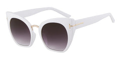 Women's Oversized 'Hidden Beauty' Cat Eye Sunglasses