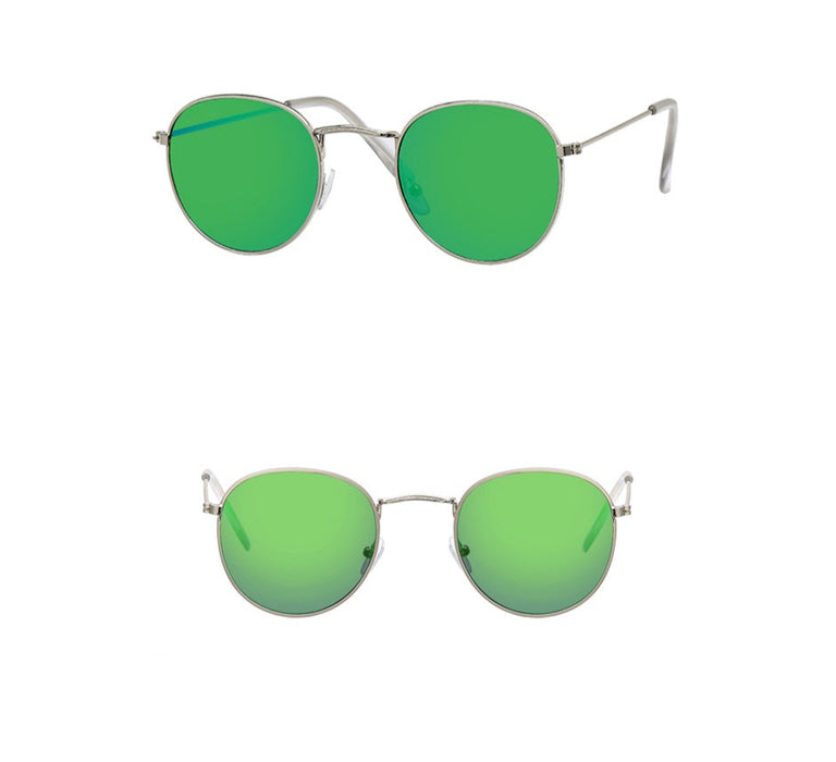 Women's Vintage 'Beauty Within' Oval Sunglasses