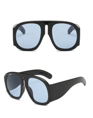 Women's Retro Oversized 'Sassy Pants' Oval Sunglasses