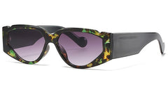 Women's Vintage Square 'Kateri' Plastic Sunglasses