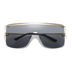 Women's Square 'Passion Fine' Metal Sunglasses