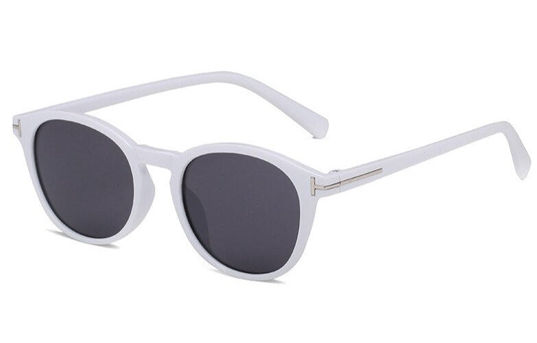 Women's Round 'Florian' Plastic Sunglasses