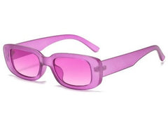 Women's Rectangle 'Veronica' Plastic Sunglasses