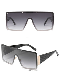 Women's Oversized 'Lagoon' Square Sunglasses