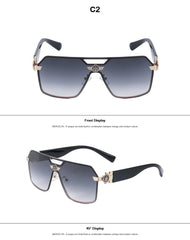 Unisex Square 'Classy Camo' Plastic Shades