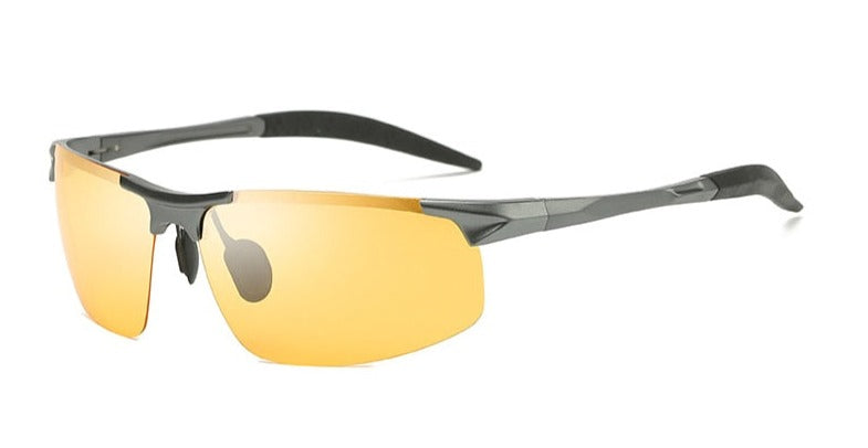 Men's Polarized Sports 'Lazar Eye Wear' Metal Sunglasses