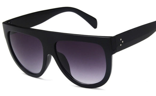 Women's Oversized Square 'Crud' Polycarobate Sunglasses