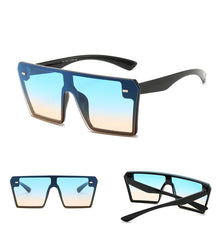 Women's Square 'Elvira' Plastic Sunglasses