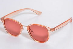 Women's Polarized Oval 'Summer Heat The Bay' Plastic Sunglasses