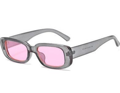 Women's Rectangle 'Veronica' Plastic Sunglasses