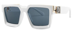 Unisex Square 'The Banned Shades' Plastic Sunglasses