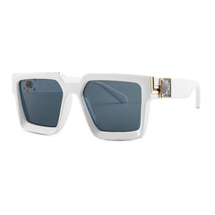 Men's Square 'Snazzy Shades' Plastic Sunglasses