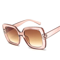 Women's Square 'Sally' Plastic Sunglasses