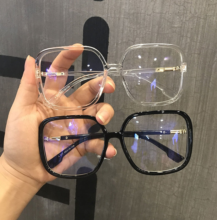 Women's Square 'Holly Spot' Plastic Sunglasses