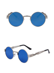 Women's Round 'Funky' Steampunk Sunglasses