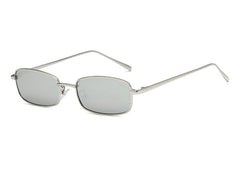 Women's Rectangle 'Yohana Sunshine' Metal Sunglasses