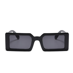 Women's Small Rectangular 'Laarni' Plastic Sunglasses