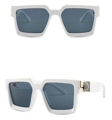 Unisex Square 'The Banned Shades' Plastic Sunglasses