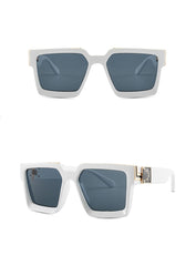 Men's Square 'Snazzy Shades' Plastic Sunglasses