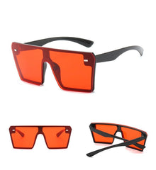 Women's Square 'Elvira' Plastic Sunglasses