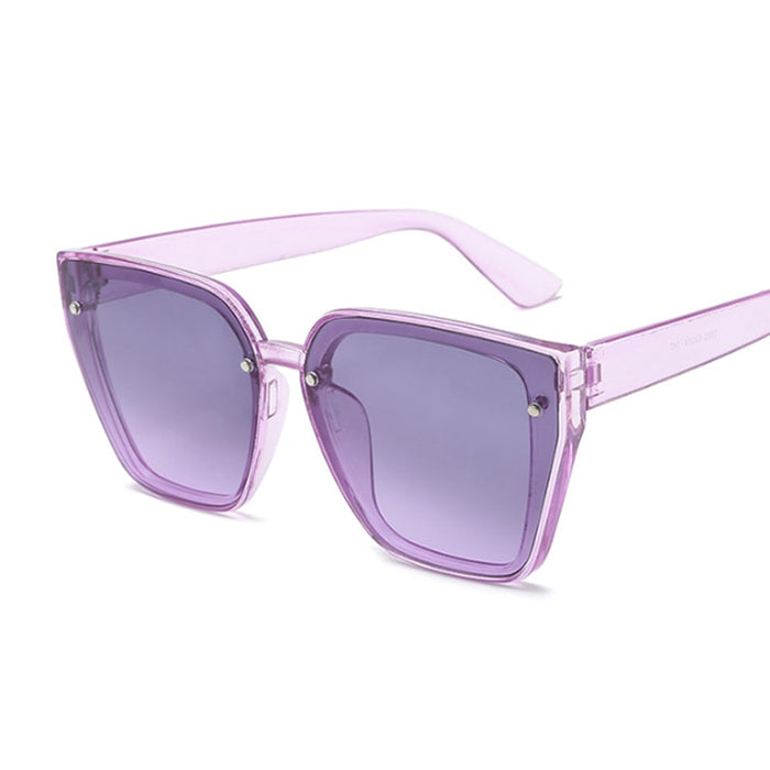 Women's Oversize 'Carefree' Plastic Sunglasses