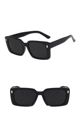 Women's Oversized Square Big 'IQ' Plastic Sunglasses