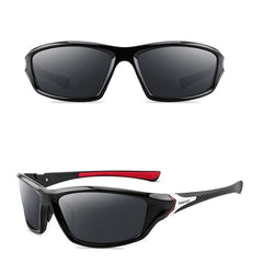 Men's Rectangle 'Roman Pearce' Plastic Sun Glasses