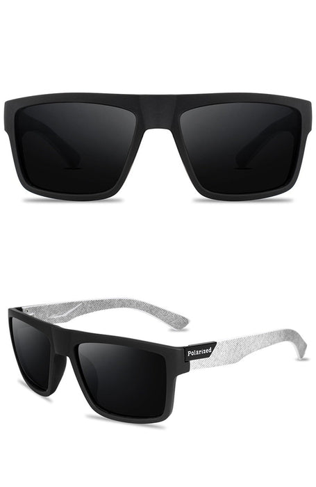 Men's Luxury Polarized 'Sunny Town' Square Sunglasses