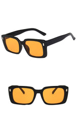 Women's Oversized Square Big 'IQ' Plastic Sunglasses