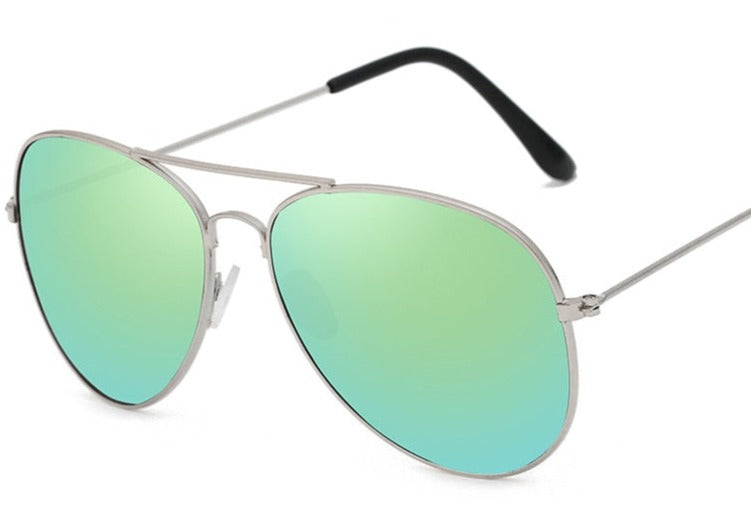 Women's Oval 'Katniss' Metal Sunglasses