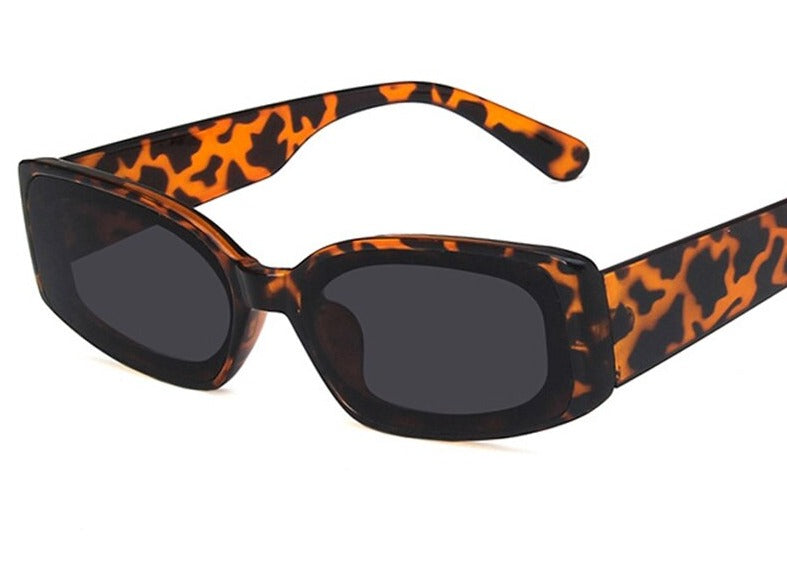 Women's Rectangle 'Nandita' Plastic Sunglasses